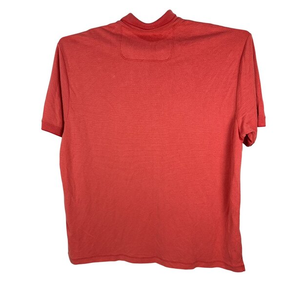 Tommy Bahama Size XXL Red Polo Shirt Mens Short Sleeve Classic Fit - Picture 3 of 6